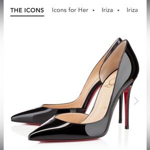 Christian Louboutin Iriza heels, Size 38.5, BRAND NEW, NEVER WORN